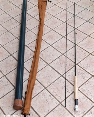 canna da pesca a mosca Carbocast fly 244 cm.