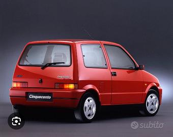 ricambi  cinquecento 500 Sporting 