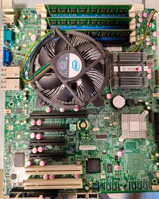 Scheda Madre Supermicro X8STE 2.00+i7-950+12gb