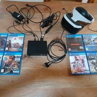 PlayStation VR 1 +9 giochi (star wars-Hitman3....)