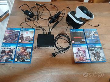 PlayStation VR 1 +9 giochi (star wars-Hitman3....)