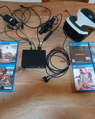 PlayStation VR 1 +9 giochi (star wars-Hitman3....)