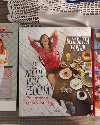 Lotto libri di ricette di cucina Benedetta Parodi