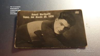 figurina storica ciclismo 1926 - AVANTI MARTINETTI