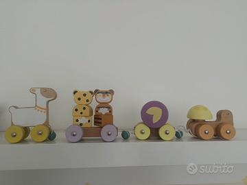 Trenino legno