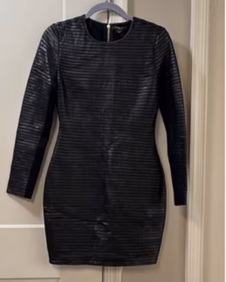 Abito in pelle Black Lambs di Guess by Marciano