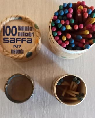 2 Scatole Fiammiferi SAFFA Piena+Fiorentina 60/70 