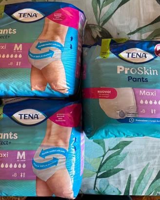mutandina assorbente Pants Tena 3 conf da 8 Maxi