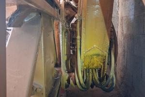 Braccio idraulico escavatore