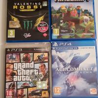Giochi vari PS4 e PS3
