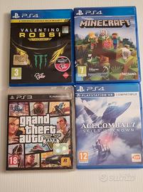 Giochi vari PS4 e PS3