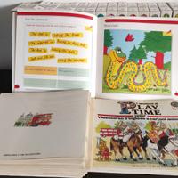 Corso Inglese bambini PLAY TIME 18 libretti