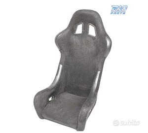 SEDILE BAQUET UNIVERSALE NERO ALCANTARA - PELLE ST