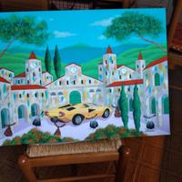 quadro con Lamborghini