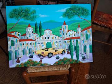 quadro con Lamborghini