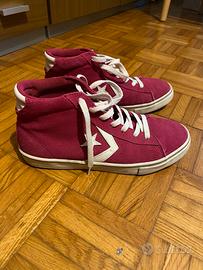 Scarpe CONVERSE PRO LEATHER SUEDE Fucsia N.39