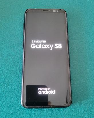 Samsung S8 Nero completo di accessori originali