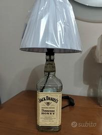 lampada bottiglia jack Daniels 