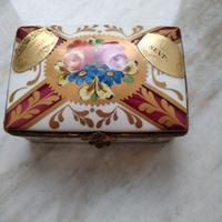 portagioie Limoges - Sevres in ceramica