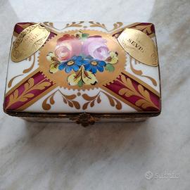 portagioie Limoges - Sevres in ceramica