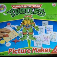 Ninja Turles Picture Makers- gioco vintage -nuovo