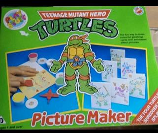 Ninja Turles Picture Makers- gioco vintage -nuovo