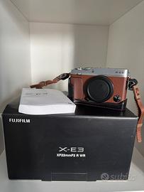 Fujifilm X-E3 corpo