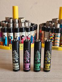 Set 4 accendini Clipper Weed Amsterdam