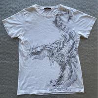 T-shirt Sisley bianca bambino