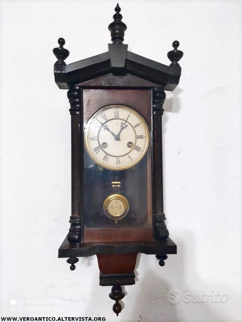 175961 Antico orologio a pendolo Junghans Arredamento e