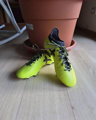 Scarpe da calcioAdidasX 17.3FG/AGsolar yellow