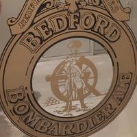 SPECCHIO BIRRA ALE BOMBARDIER BEDFORD CM 65,5x50