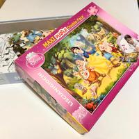 Puzzle Biancaneve 108 pz lato da colorare Disney