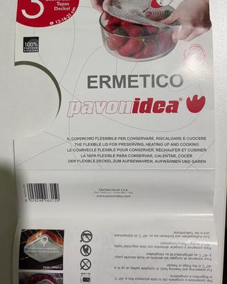 Coperchio Flessibile silicone Pavonidea ERMETICO 3