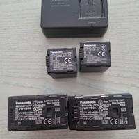 PANASONIC AJ 160 BATTERIE VW-VBG6 + CARICABATTERIA