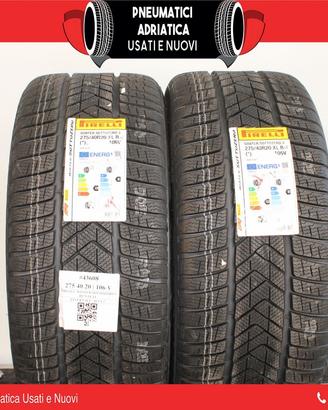 2 Gomme NUOVE 275 40 R 20 Pirelli SPED GRATIS