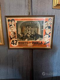 Rara Fotobusta Originale "47 Morto che parla” Totó
