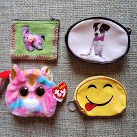 lotto di 4 portafogli per bimbi 