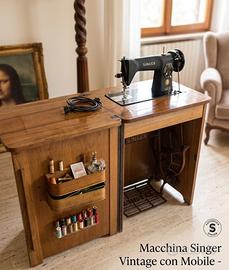 Macchina da cucire Singer vintage