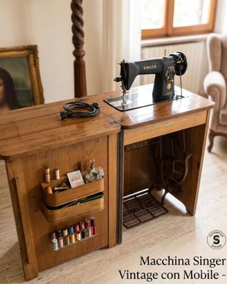Macchina da cucire Singer vintage