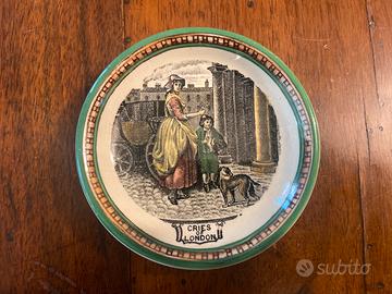 Piattino ceramica inglese Adams Tunstall England