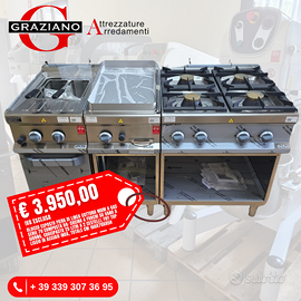 STOCK linea cottura MBM da ESPOSTO FIERA a gas