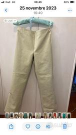 5 pantaloni in pelle