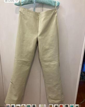 5 pantaloni in pelle