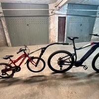 Barra traino bici bambino