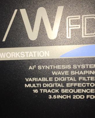 KORG 01 WFD CON ASTUCCIO RIGIDO