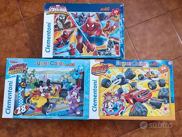 Set 3 puzzle Clementoni