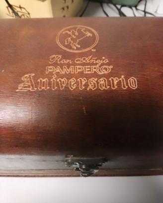 Bauletto legno pampero anniversario vintage