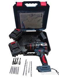 Trapano a batteria a Percussione motore Brushless 