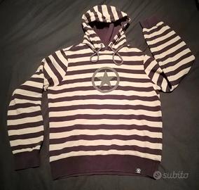 Felpa Converse con cappuccio beige/vinaccia